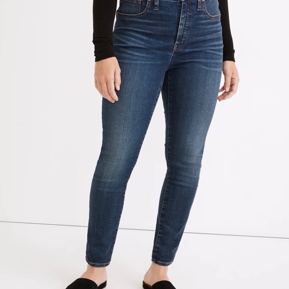 NWT Madewell Curvy High-Rise Skinny Jeans - Picture 2 of 5